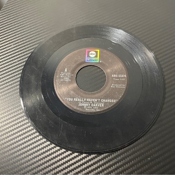 Johnny Carver - You Really Haven’t Changed ABC-11374 ABC Records VINYL ONLY - Picture 1 of 2
